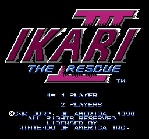 Ikari III: The Rescue [NES]