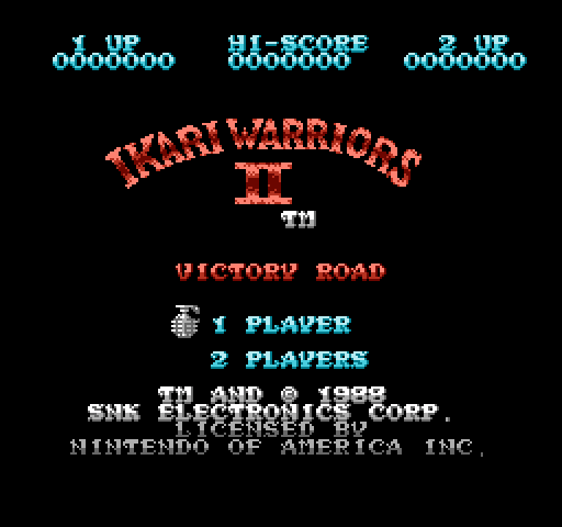 Ikari Warriors II: Victory Road [NES]