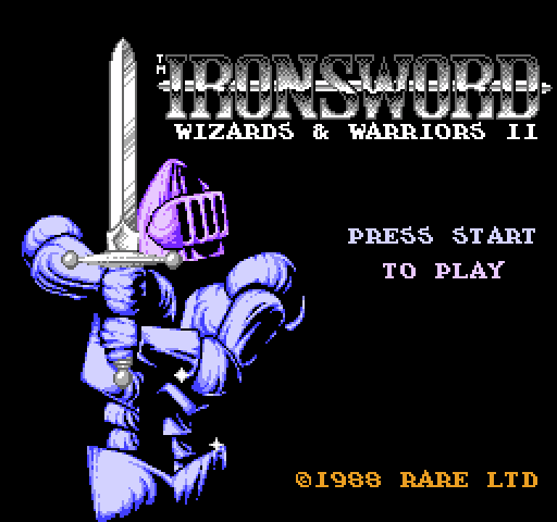 Ironsword: Wizards & Warriors II [NES]