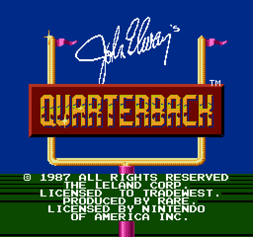 John Elway's Quarterback [NES]