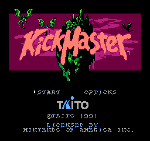 Kick Master [NES]