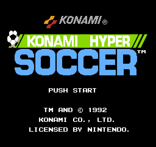 Konami Hyper Soccer [NES]