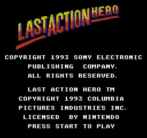 Last Action Hero [NES]