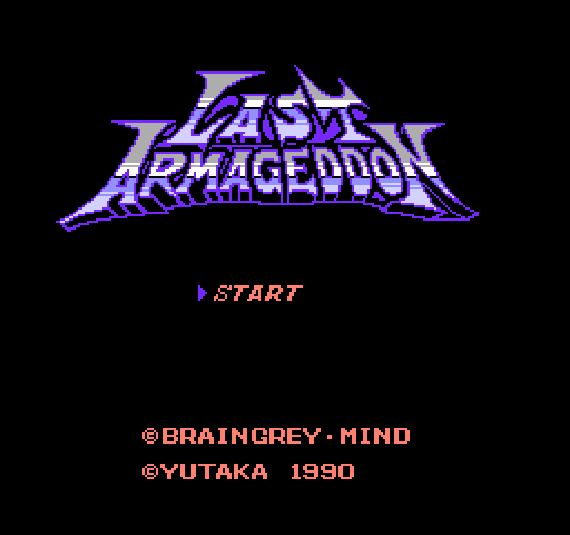 Last Armageddon [NES]