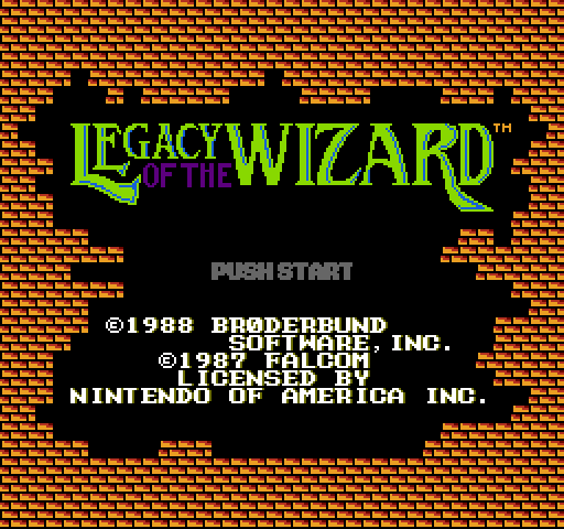 Legacy of the Wizard [NES]