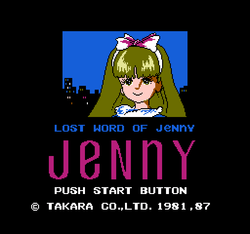 Lost Word of Jenny [NES]