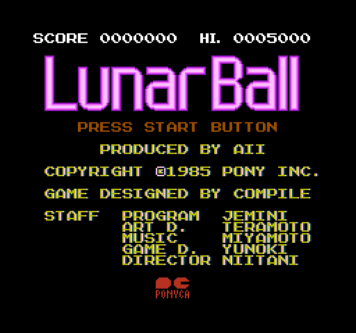 Lunar Ball [NES]