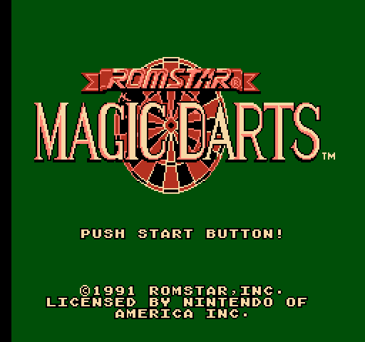 Magic Darts [NES]