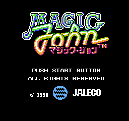 Magic John [NES]
