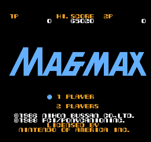 Magmax [NES]