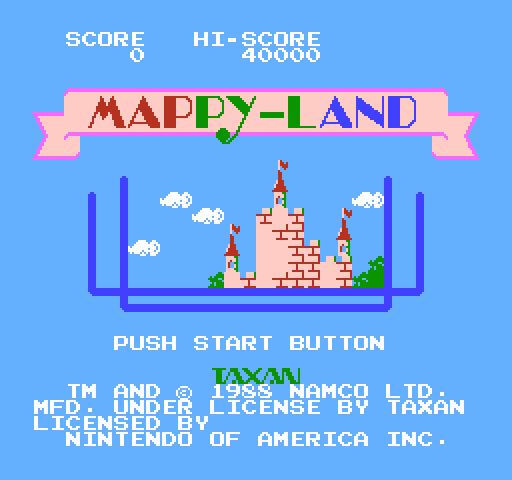Mappy-Land [NES]