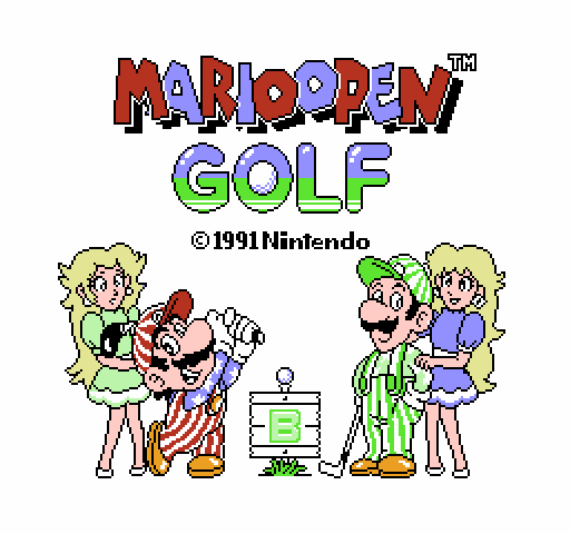 Mario Open Golf [NES]