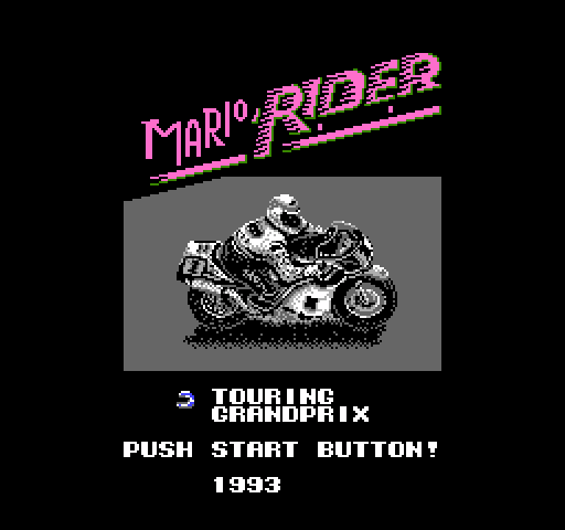 Mario Rider [NES]