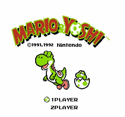 Mario & Yoshi [NES]