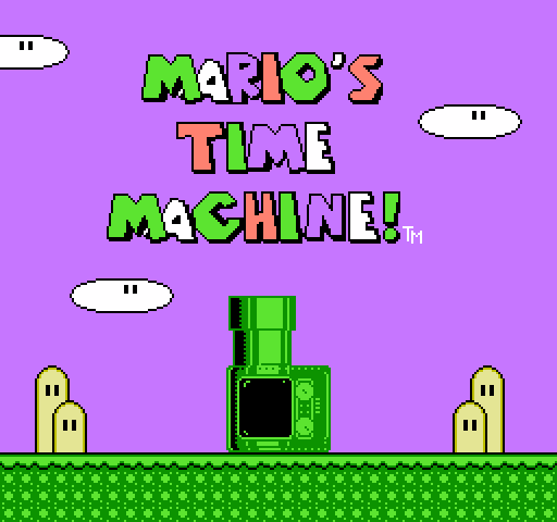 Mario's Time Machine! [NES]