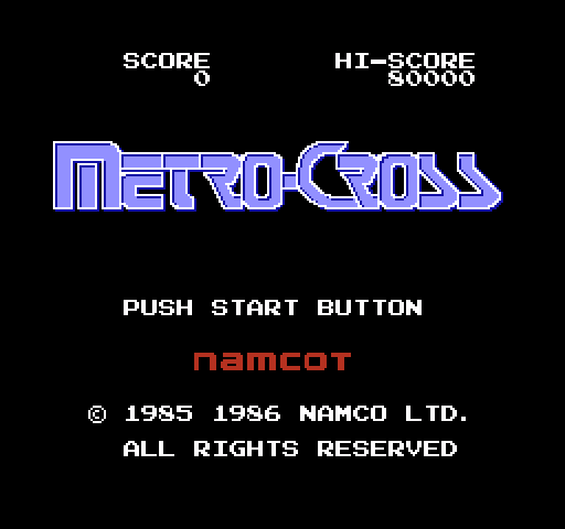 Metro-Cross [NES]