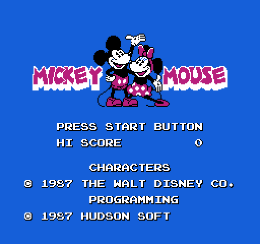 Mickey Mouse [NES]