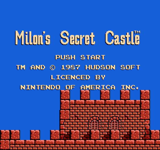 Milon's Secret Castle [NES]