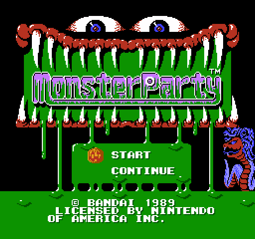 Monster Party [NES]