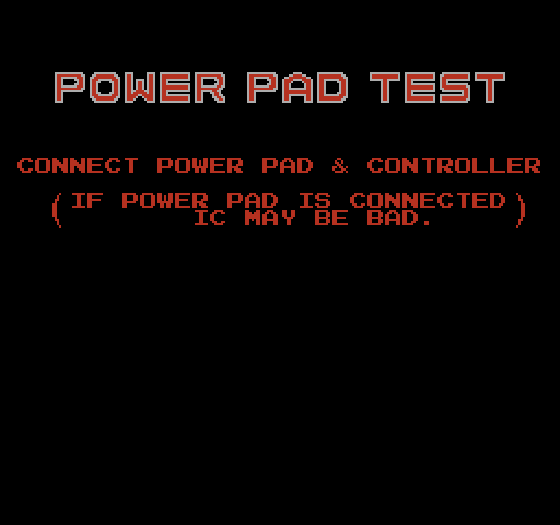 NES PowerPad Test Cart [NES]