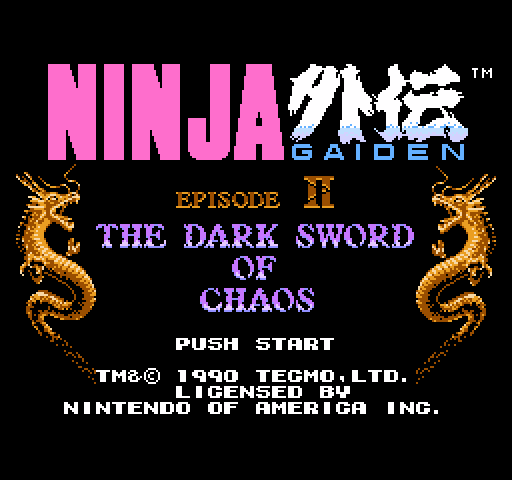 Ninja Gaiden II: The Dark Sword of Chaos [NES]