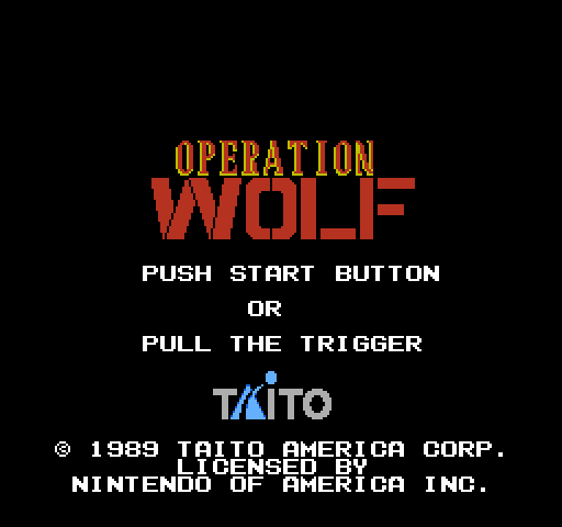Operation Wolf [NES]