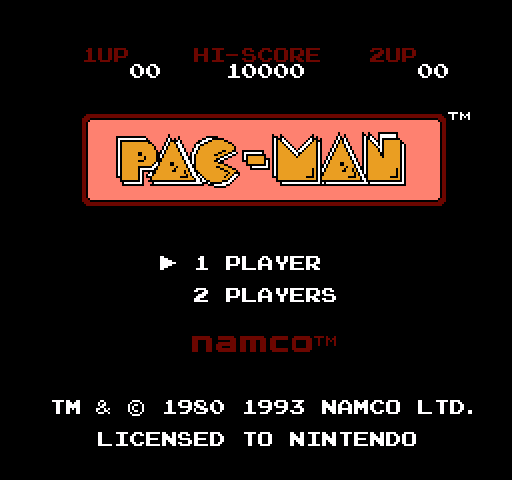 Pac-Man [NES]