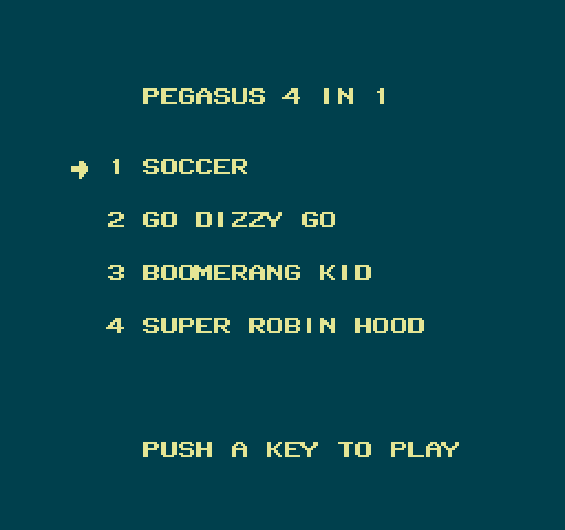 Pegasus 4-in-1 [NES]
