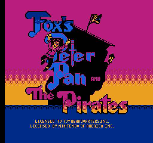 Peter Pan & The Pirates [NES]