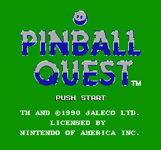Pinball Quest [NES]