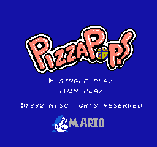 Pizza Pop Mario [NES]