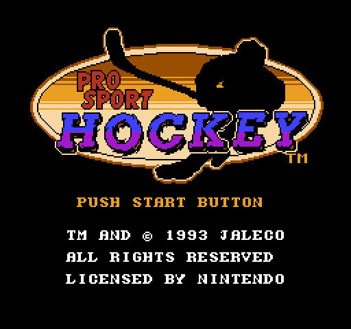 Pro Sport Hockey [NES]