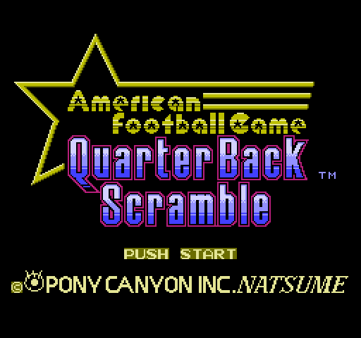 Quarter Back Scramble [NES]