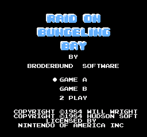 Raid on Bungeling Bay [NES]