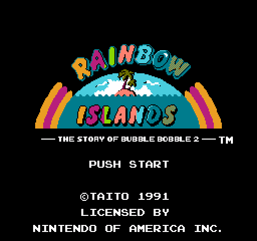 Rainbow Islands: The Story of Bubble Bobble 2 [NES]