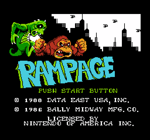 Rampage [NES]