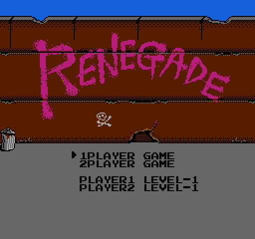 Renegade [NES]
