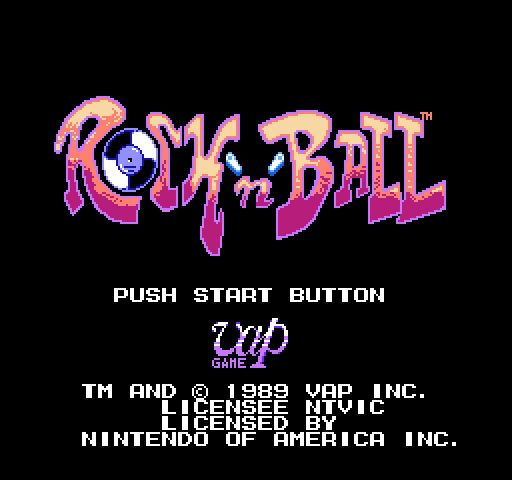 Rock 'n' Ball [NES]