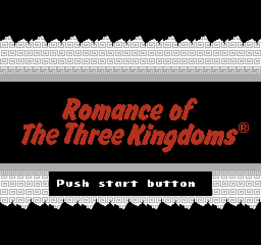 Romance of The Three Kingdoms [NES]