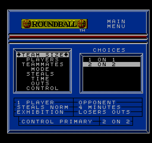 Roundball: 2-on-2 Challenge [NES]