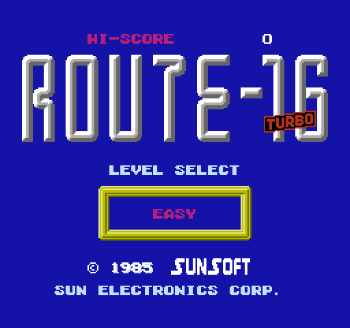 Route 16 Turbo [NES]