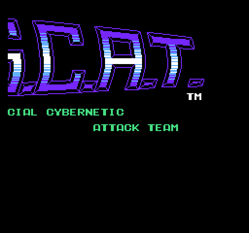 S.C.A.T.: Special Cybernetic Attack Team [NES]