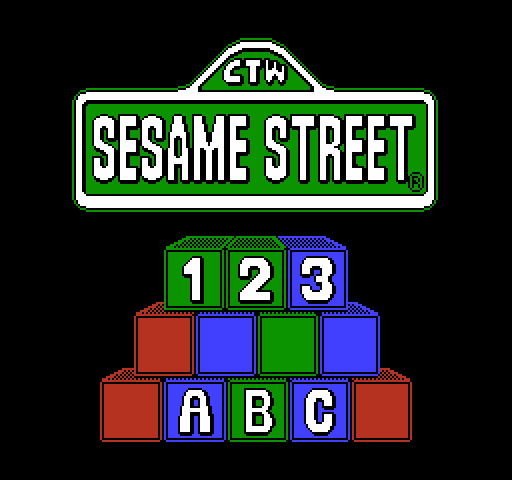 Sesame Street 123: ABC [NES]