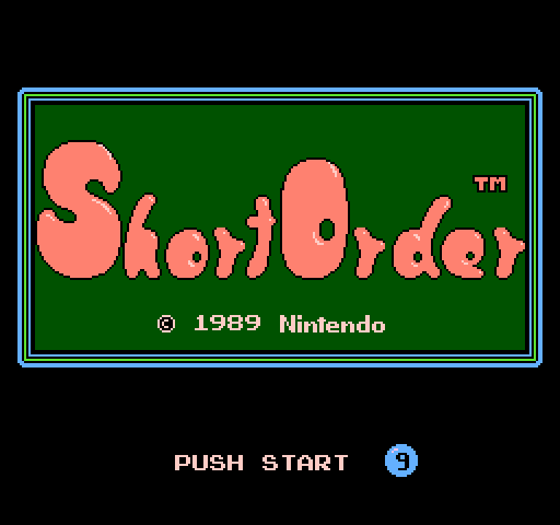 Short Order: Eggsplode [NES]