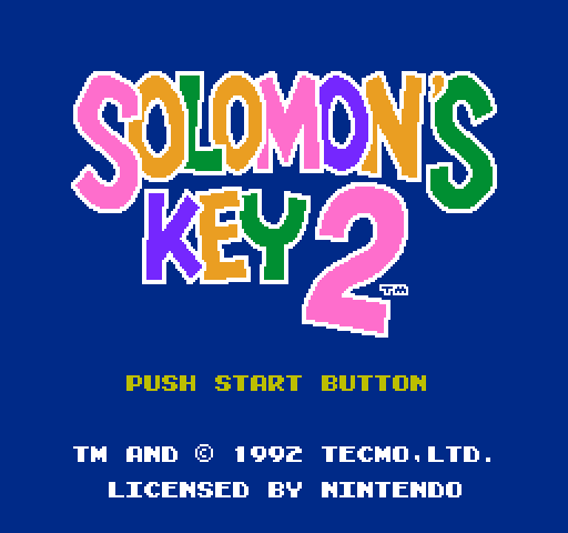 Solomon's Key 2 [NES]