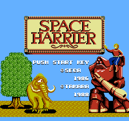 Space Harrier [NES]
