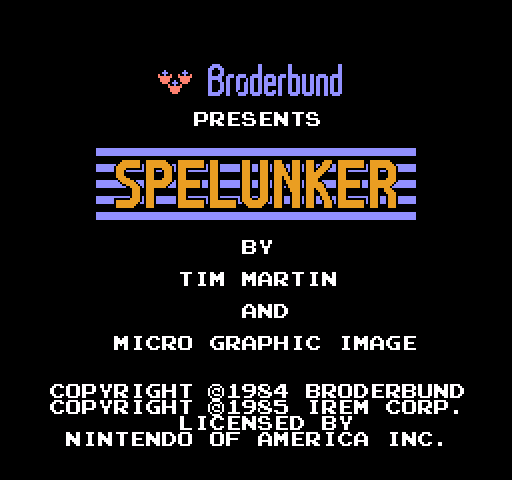 Spelunker [NES]