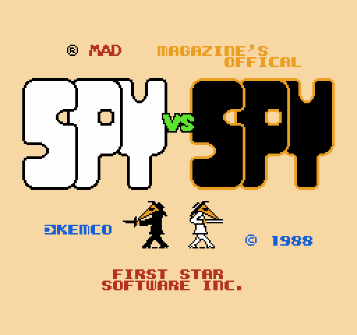 Spy vs Spy [NES]