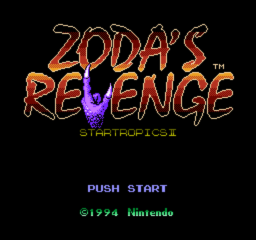 Startropics II: Zoda's Revenge [NES]