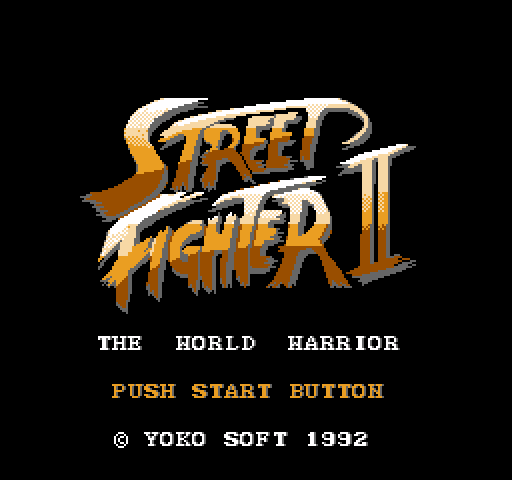 Street Fighter II: The World Warrior [NES]